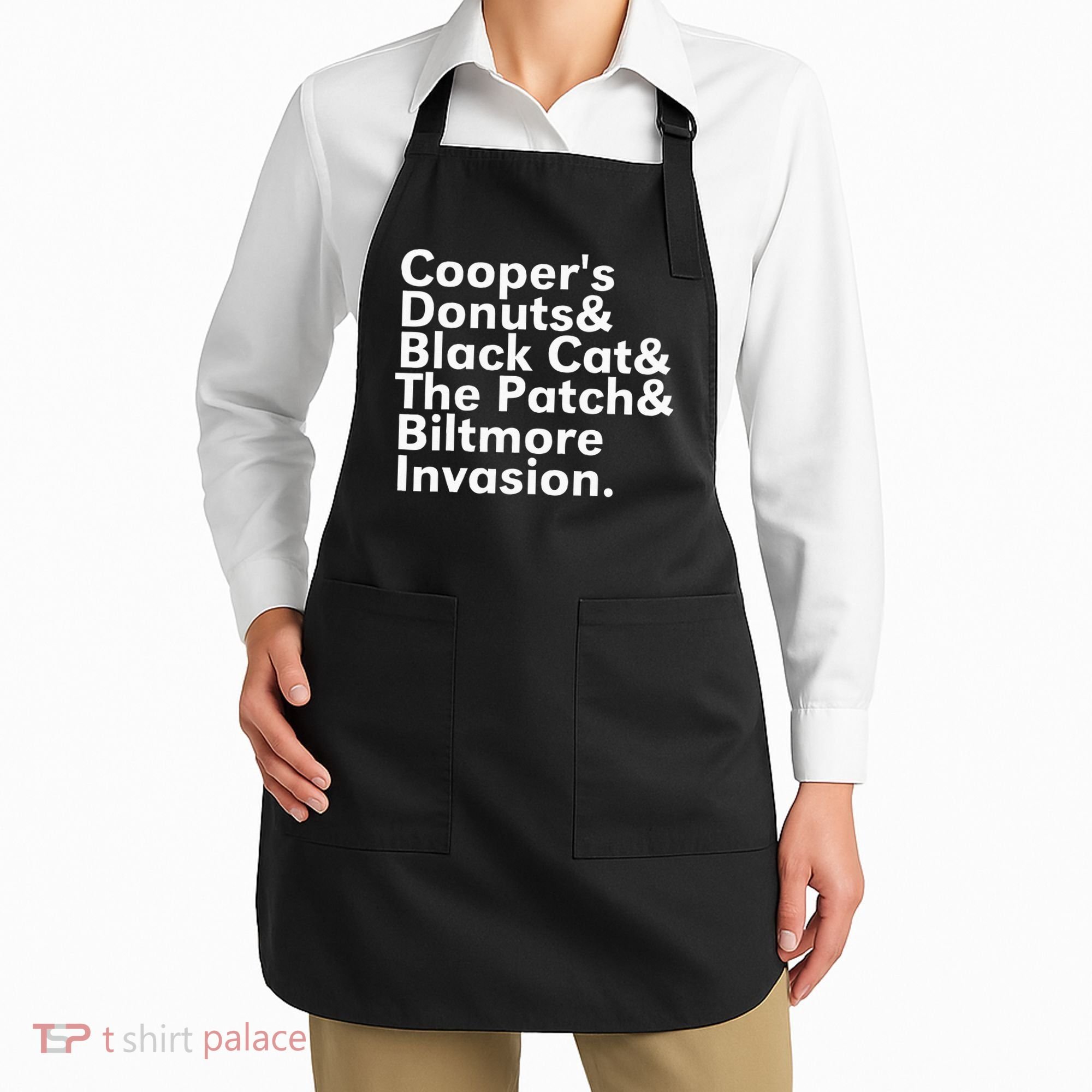 CooperS Donuts & Black Cat & The Patch Apron