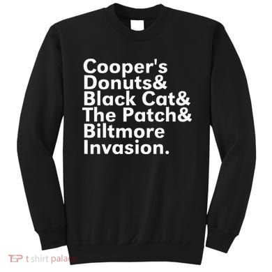 CooperS Donuts & Black Cat & The Patch Sweatshirt