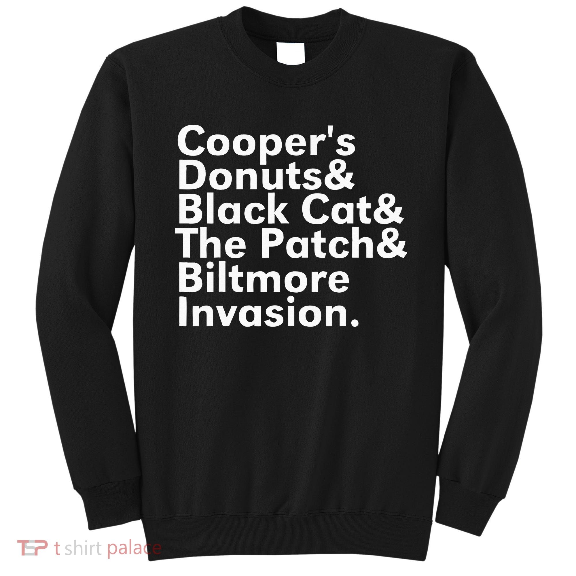 CooperS Donuts & Black Cat & The Patch Sweatshirt