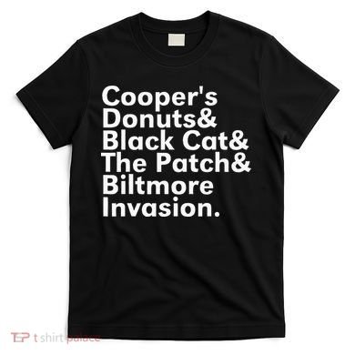 CooperS Donuts & Black Cat & The Patch T-Shirt