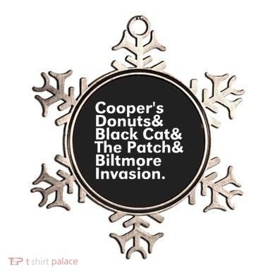 CooperS Donuts & Black Cat & The Patch Ornament