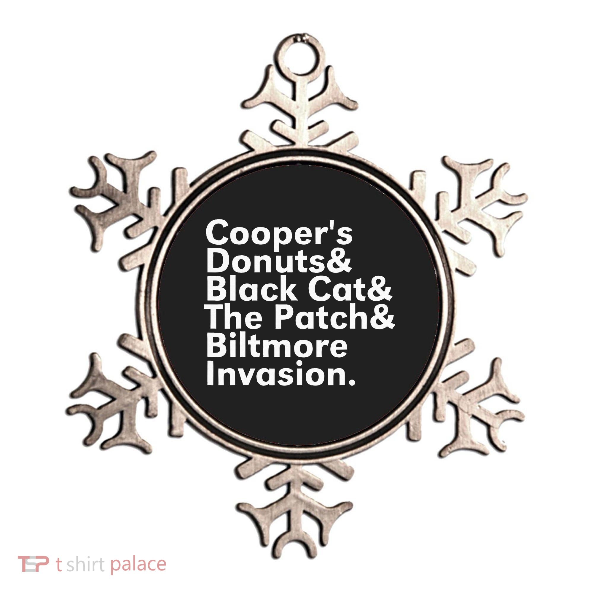 CooperS Donuts & Black Cat & The Patch Ornament