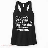 CooperS Donuts & Black Cat & The Patch Women's Tank Top thumb 0