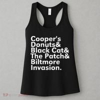 CooperS Donuts & Black Cat & The Patch Women's Tank Top thumb 3