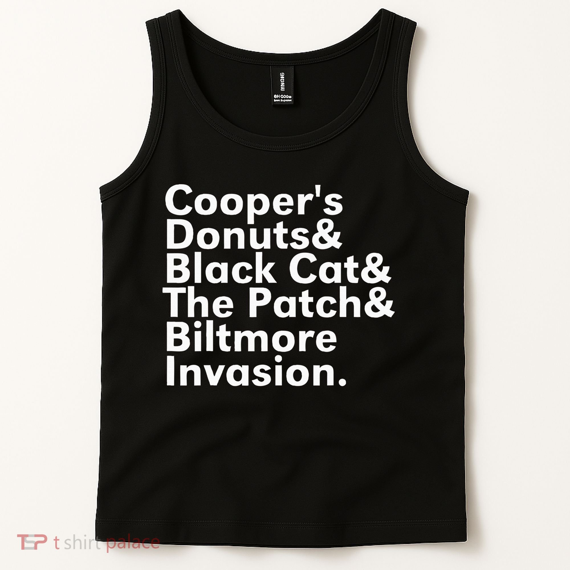 CooperS Donuts & Black Cat & The Patch Tank Top