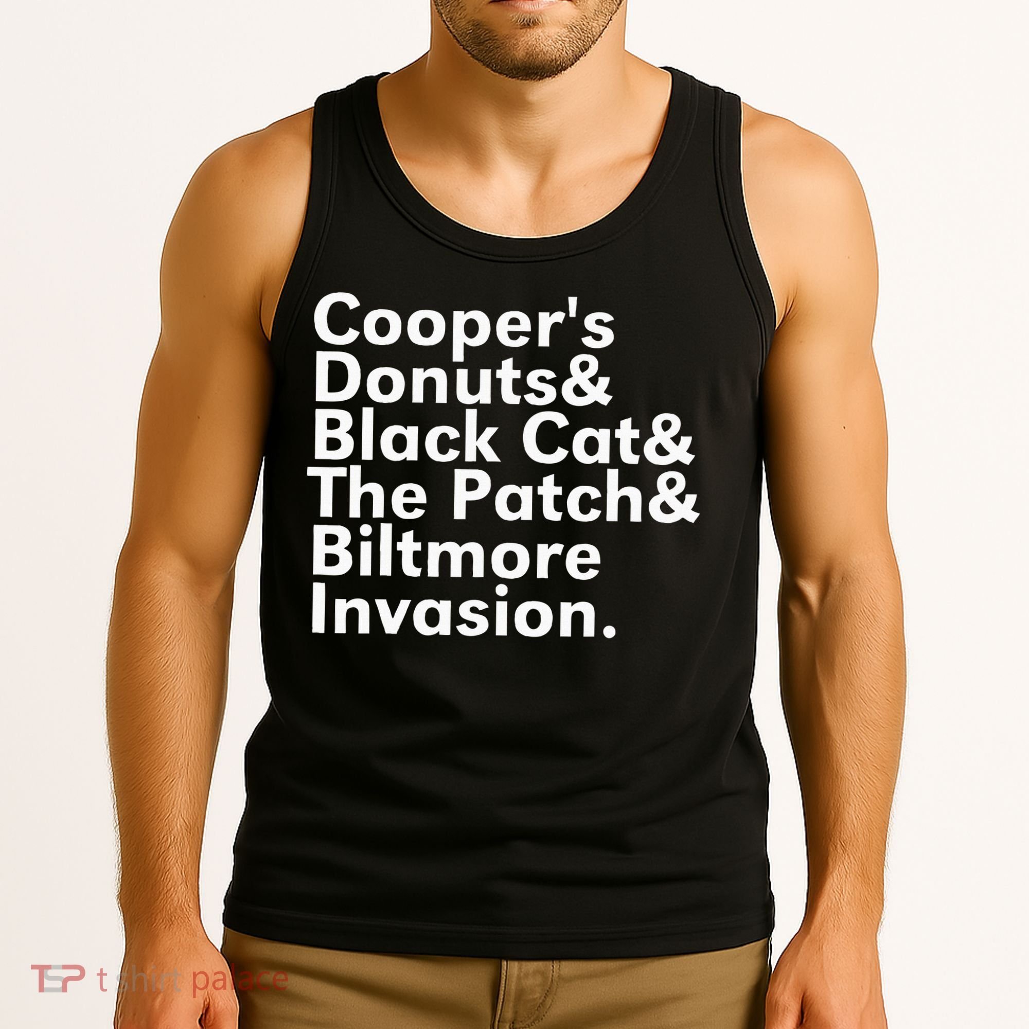 CooperS Donuts & Black Cat & The Patch Tank Top