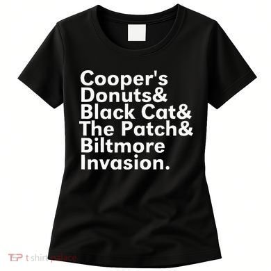 CooperS Donuts & Black Cat & The Patch Women's T-Shirt