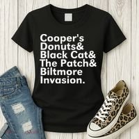 CooperS Donuts & Black Cat & The Patch Women's T-Shirt thumb 3