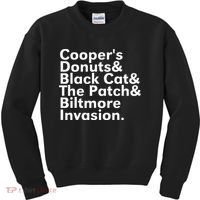 CooperS Donuts & Black Cat & The Patch Kids Sweatshirt thumb 0