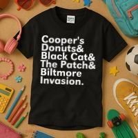 CooperS Donuts & Black Cat & The Patch Kids T-Shirt thumb 3