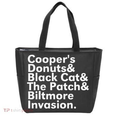 CooperS Donuts & Black Cat & The Patch Tote Bag