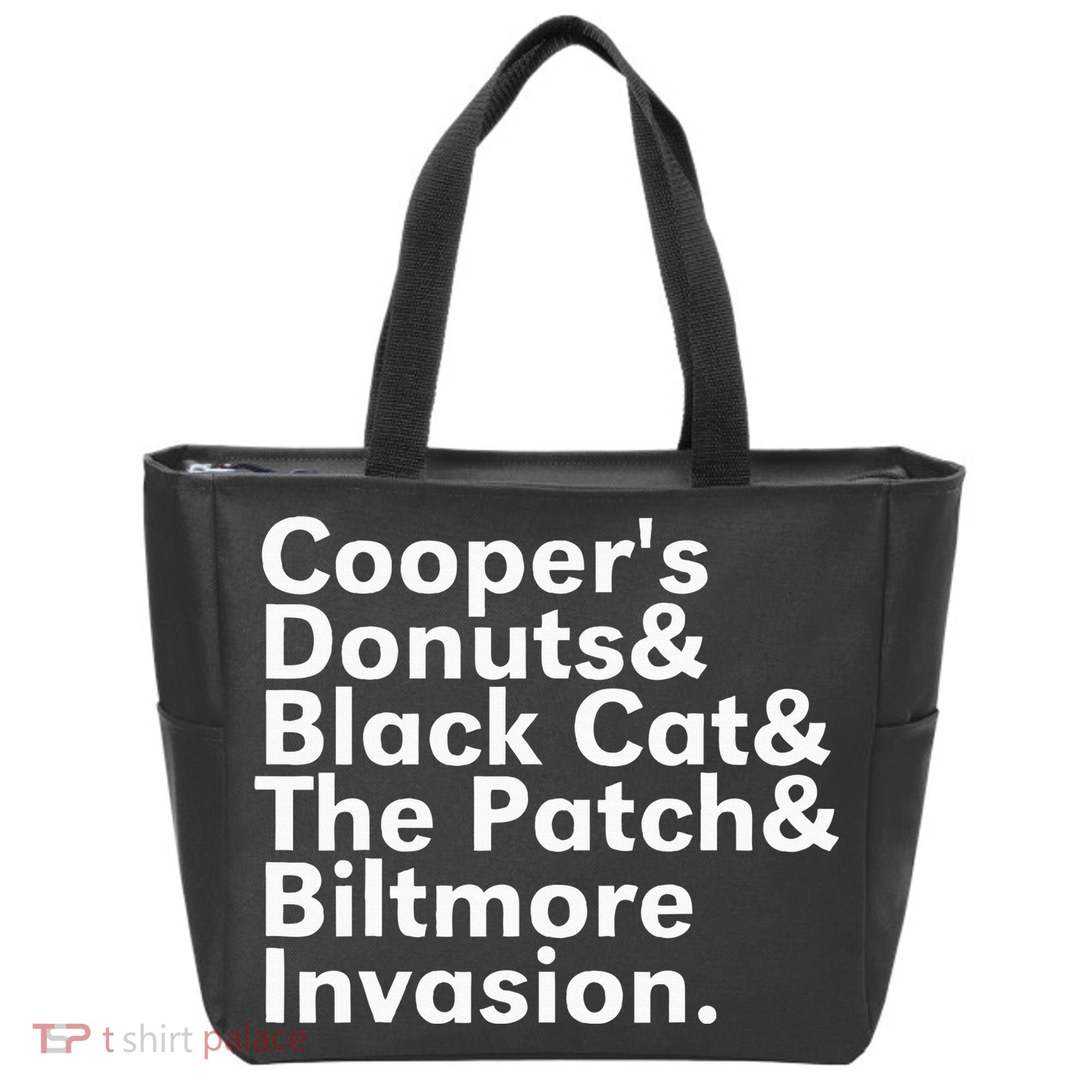 CooperS Donuts & Black Cat & The Patch Tote Bag