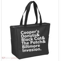 CooperS Donuts & Black Cat & The Patch Tote Bag thumb 2