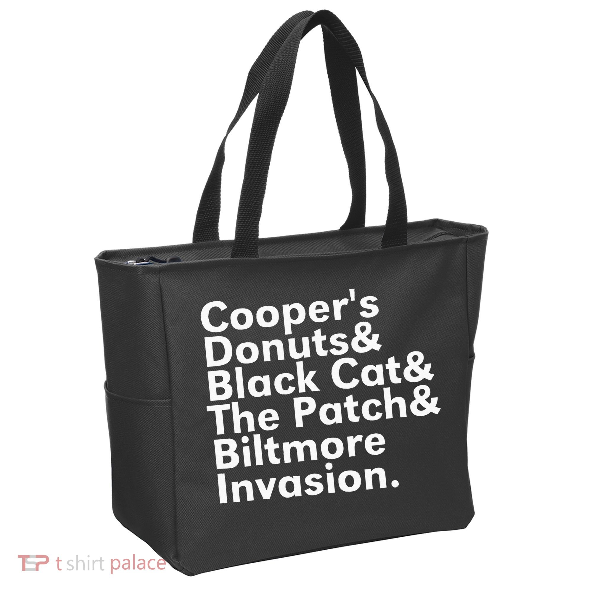 CooperS Donuts & Black Cat & The Patch Tote Bag