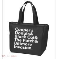 CooperS Donuts & Black Cat & The Patch Tote Bag thumb 3