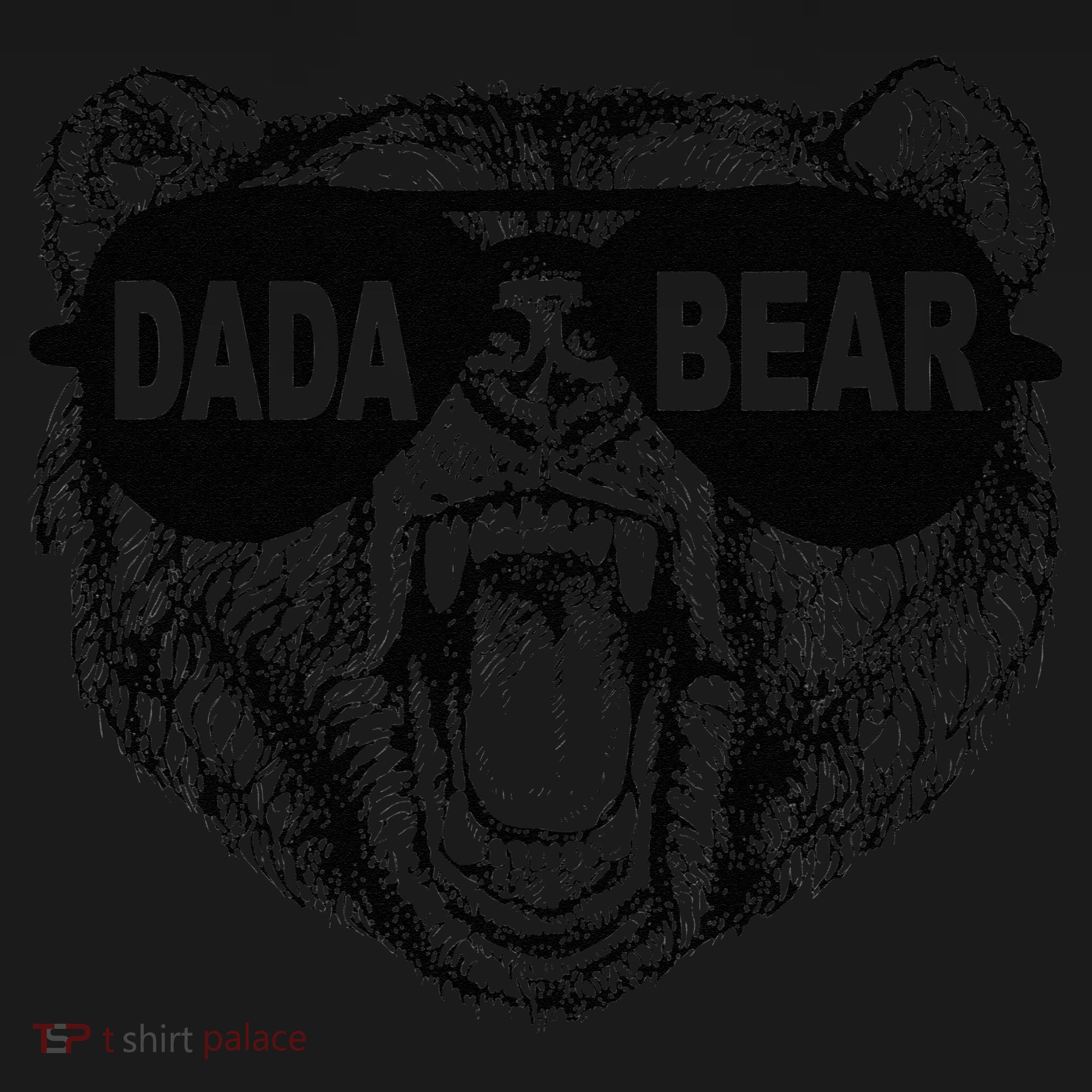 Cool Dada Bear Gift For Father Day Toddler Hoodie