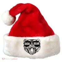 Cool Dada Bear Gift For Father Day Santa Hat thumb 0