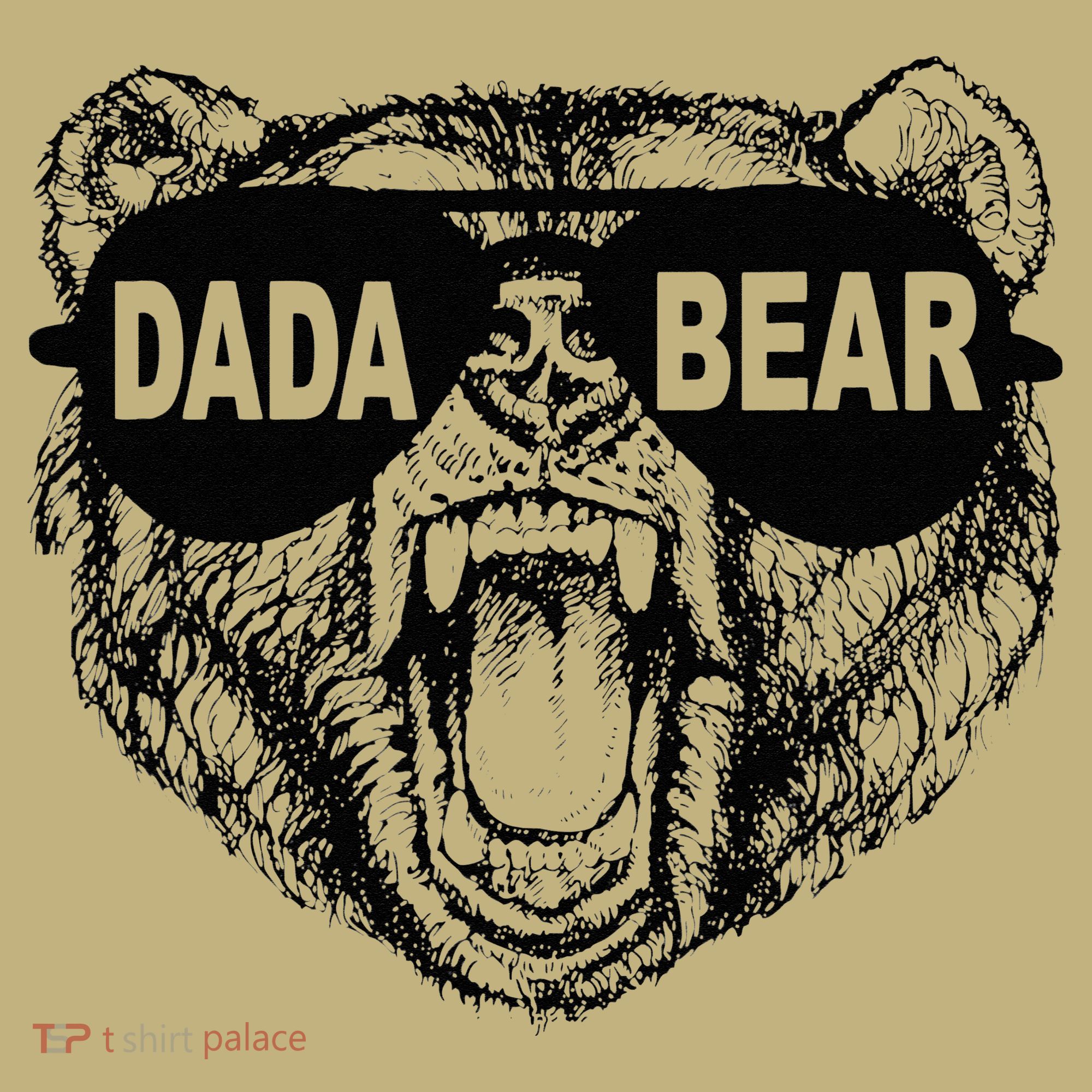 Cool Dada Bear Gift For Father Day Button