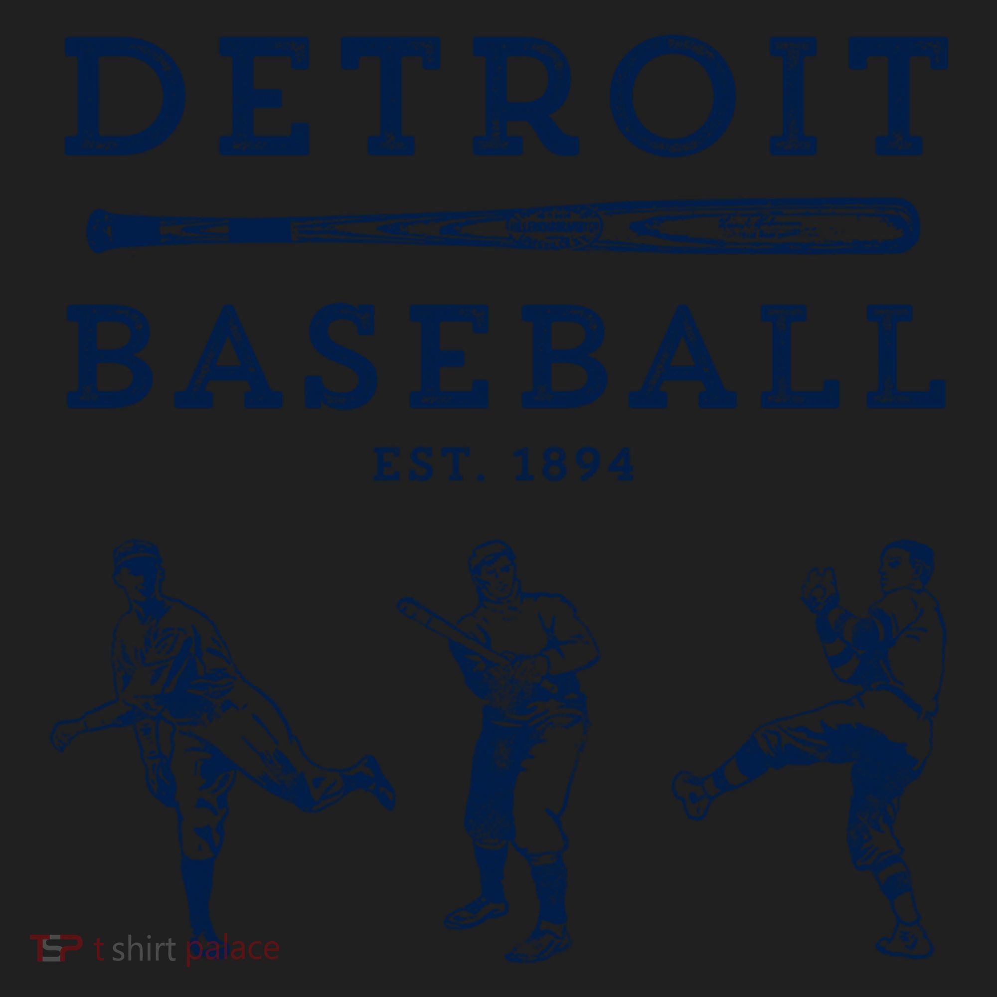 Classic Detroit Baseball Fan Retro Funny Gift Women's Sweatshirt