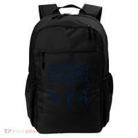 Classic Detroit Baseball Fan Retro Funny Gift Backpack thumb 0