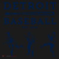 Classic Detroit Baseball Fan Retro Funny Gift Backpack thumb 2