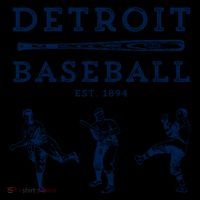 Classic Detroit Baseball Fan Retro Funny Gift Bucket Hat thumb 4