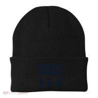 Classic Detroit Baseball Fan Retro Funny Gift Beanie thumb 0