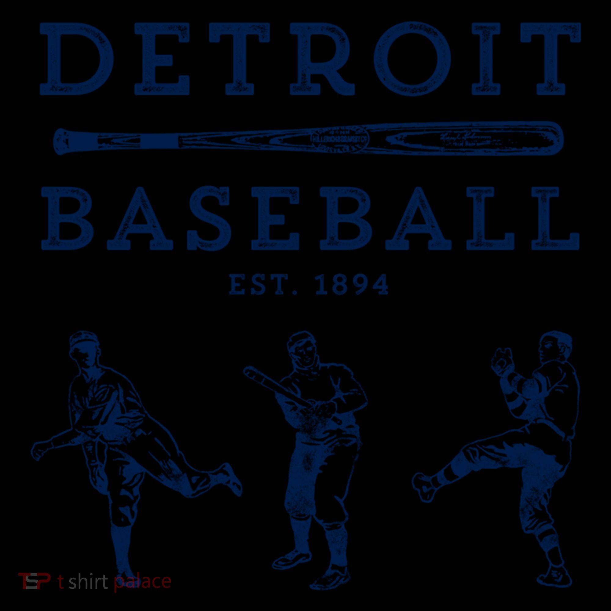 Classic Detroit Baseball Fan Retro Funny Gift Women's Hoodie