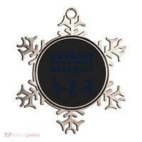 Classic Detroit Baseball Fan Retro Funny Gift Ornament thumb 0