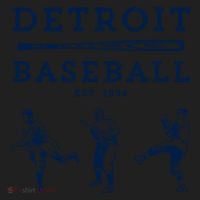 Classic Detroit Baseball Fan Retro Funny Gift Hat thumb 2