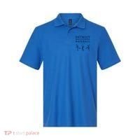 Classic Detroit Baseball Fan Retro Funny Gift Polo thumb 0