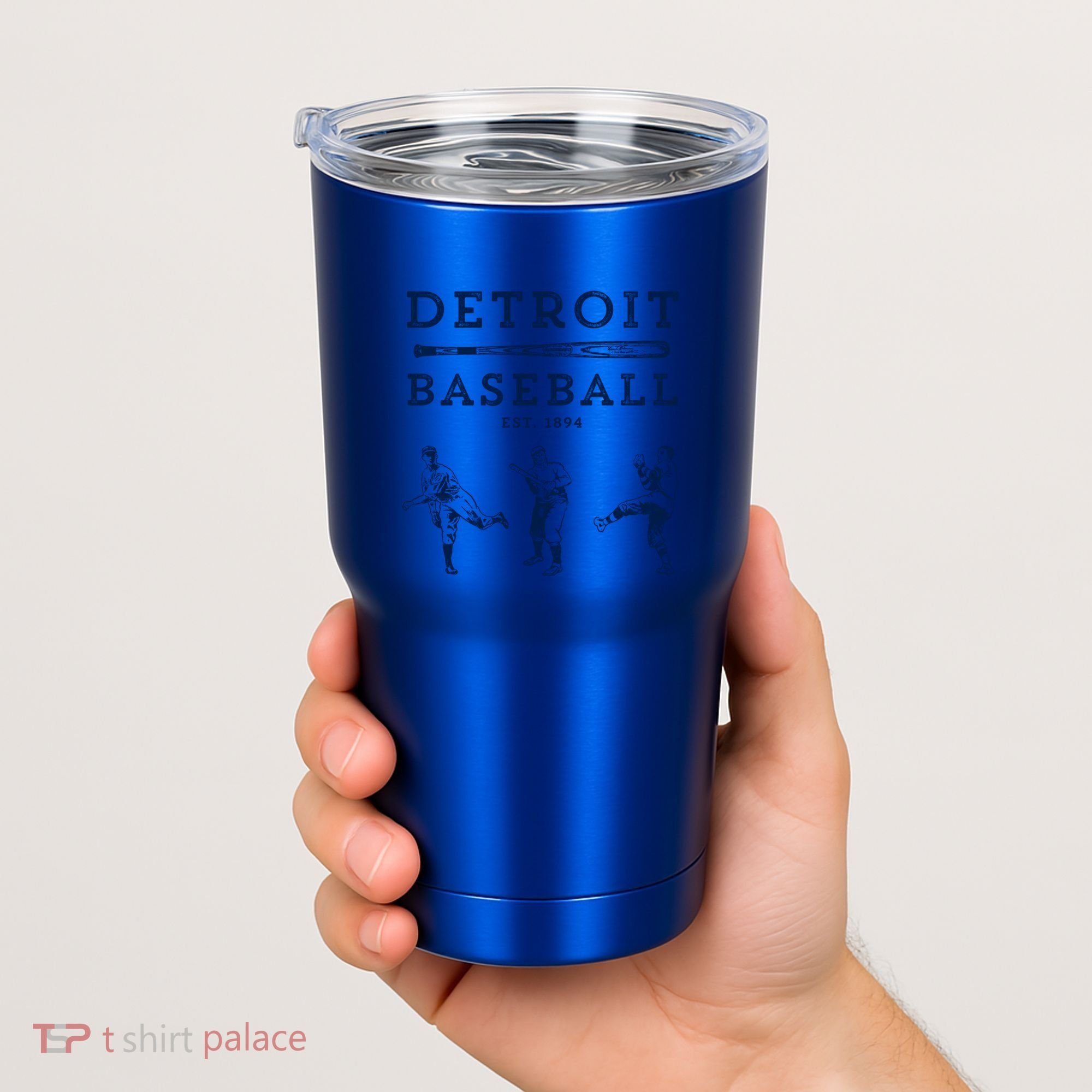 Classic Detroit Baseball Fan Retro Funny Gift Tumbler