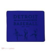 Classic Detroit Baseball Fan Retro Funny Gift Mousepad thumb 0