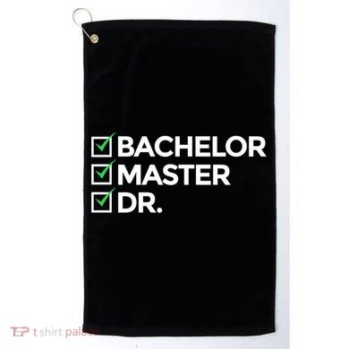 Cool Doctorate Bachelor Doctors Masters Degree Cute Gift Golf Towel