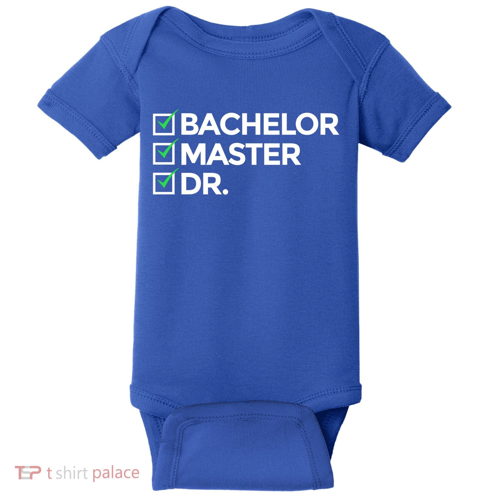 Cool Doctorate Bachelor Doctors Masters Degree Cute Gift Baby Bodysuit