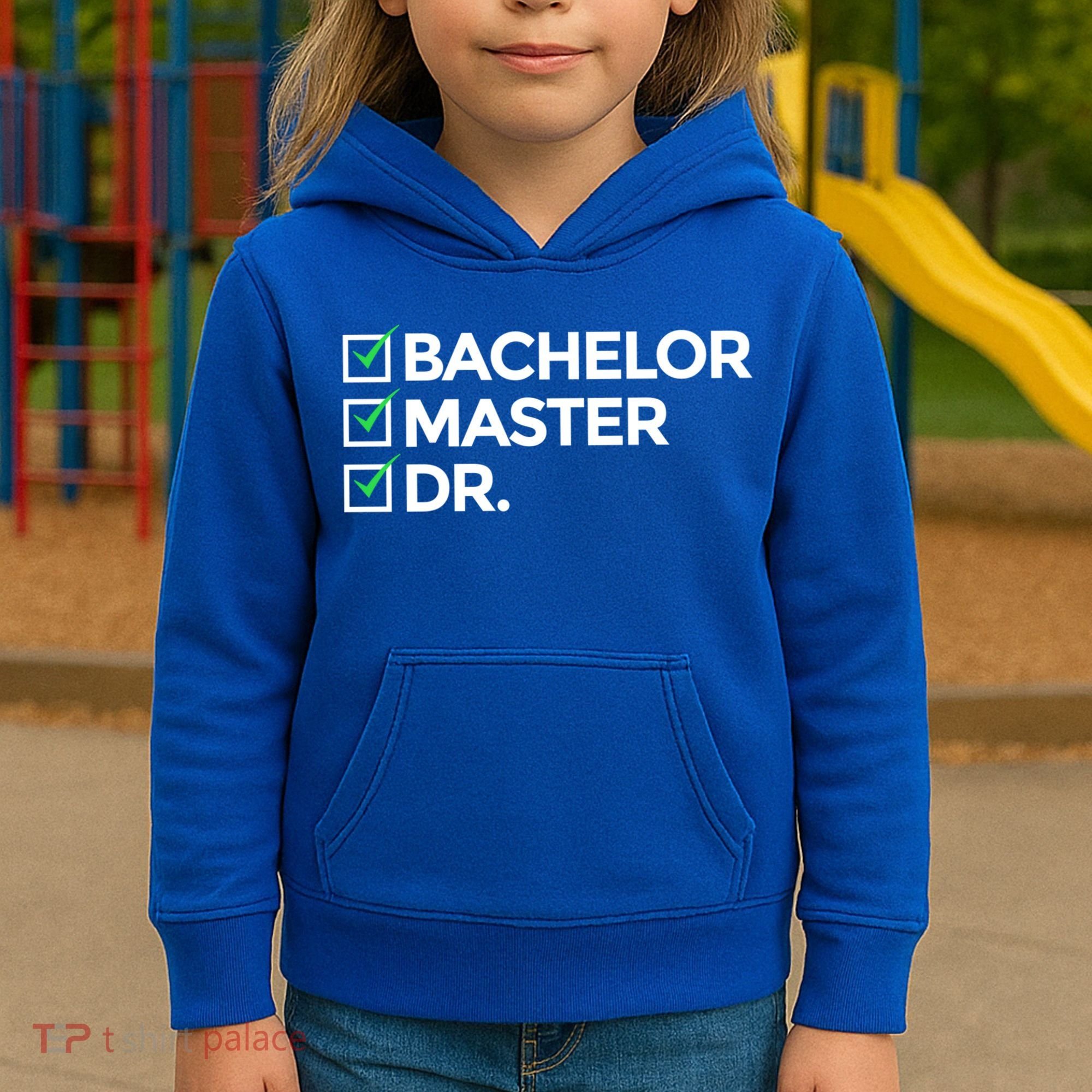 Cool Doctorate Bachelor Doctors Masters Degree Cute Gift Kids Hoodie