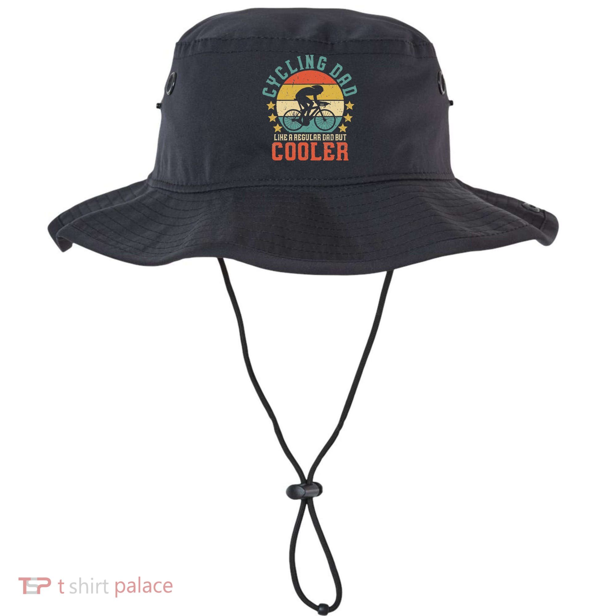 Cycling Dad Bike Rider & Cyclist Fathers Day Bucket Hat