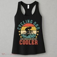 Cycling Dad Bike Rider & Cyclist Fathers Day Women's Tank Top thumb 3