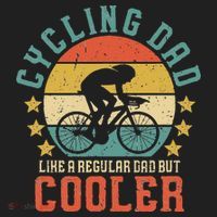 Cycling Dad Bike Rider & Cyclist Fathers Day Hat thumb 2