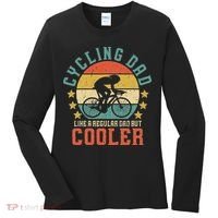 Cycling Dad Bike Rider & Cyclist Fathers Day Women's Long Sleeve Shirt thumb 0
