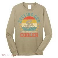 Cycling Dad Bike Rider & Cyclist Fathers Day Long Sleeve Shirt thumb 0