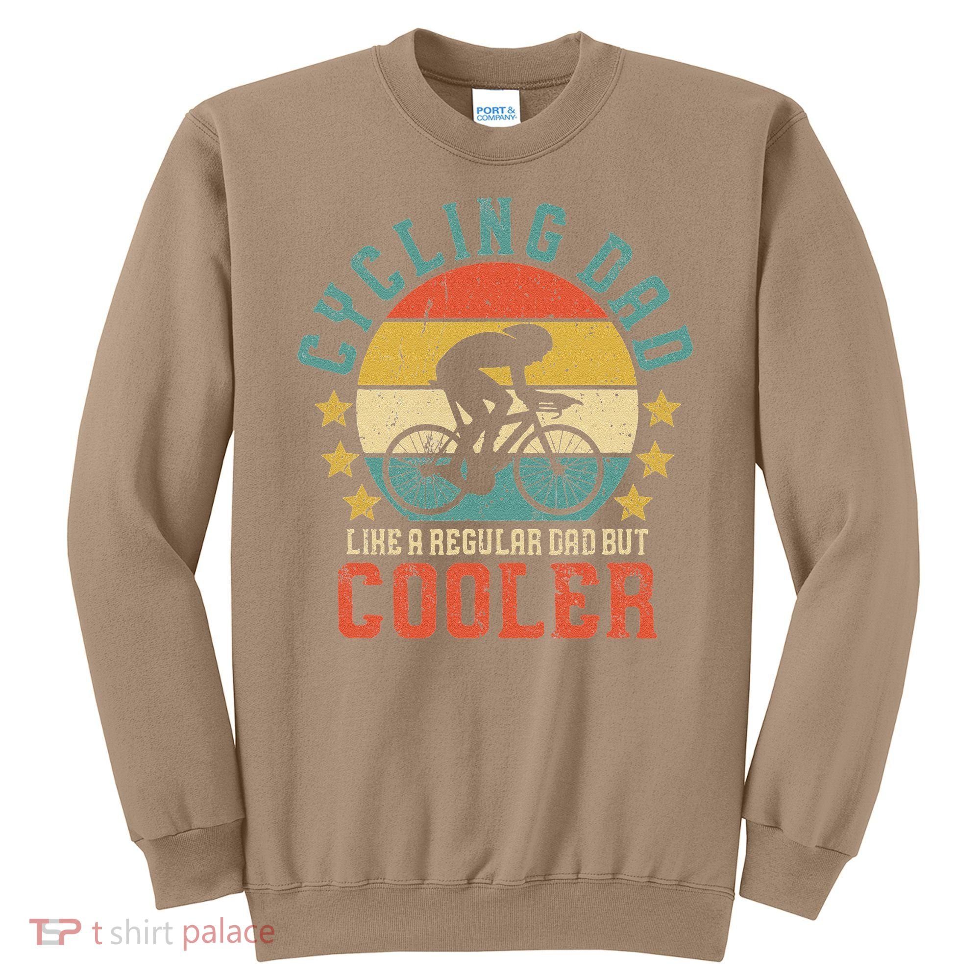 Cycling Dad Bike Rider & Cyclist Fathers Day Sweatshirt