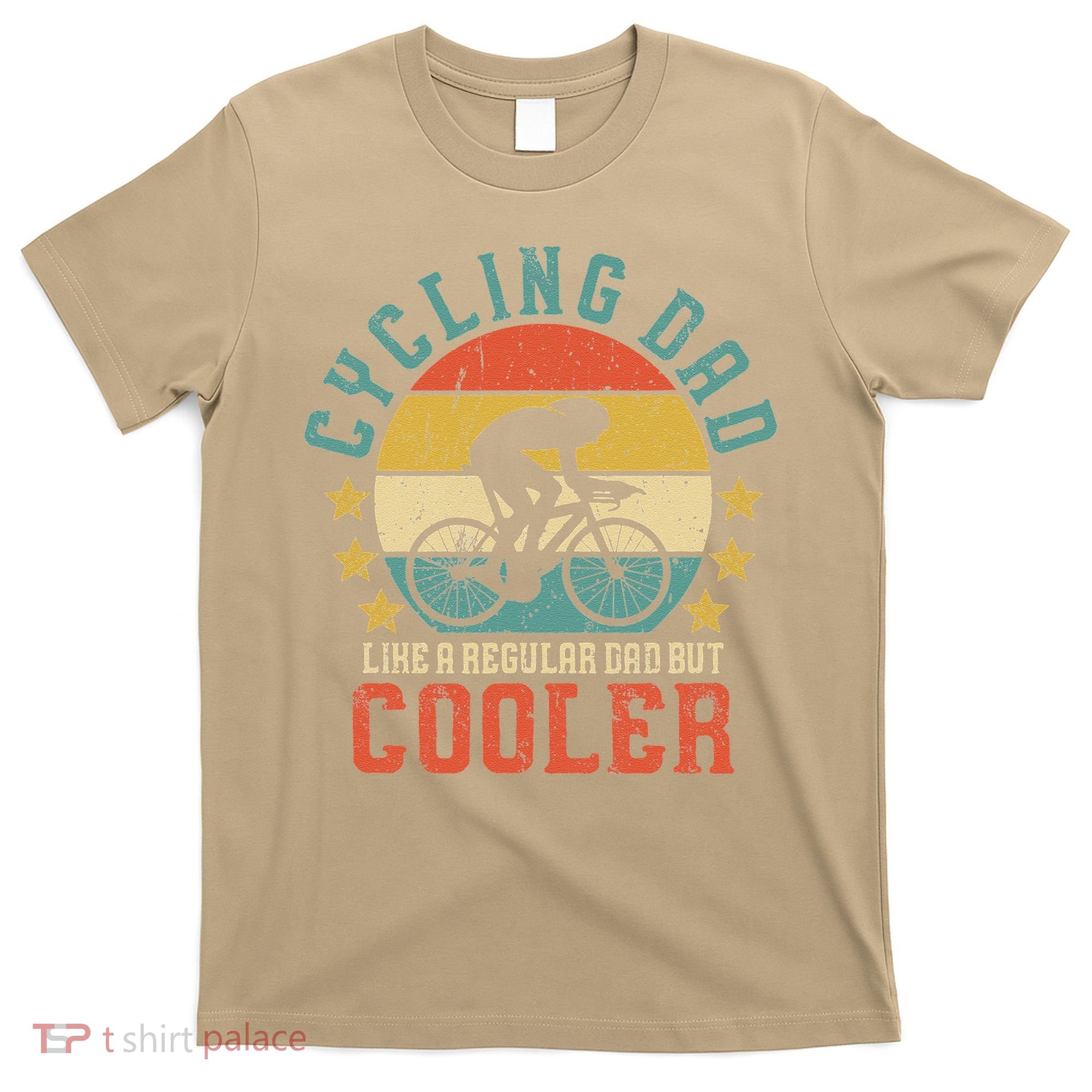 Cycling Dad Bike Rider & Cyclist Fathers Day T-Shirt