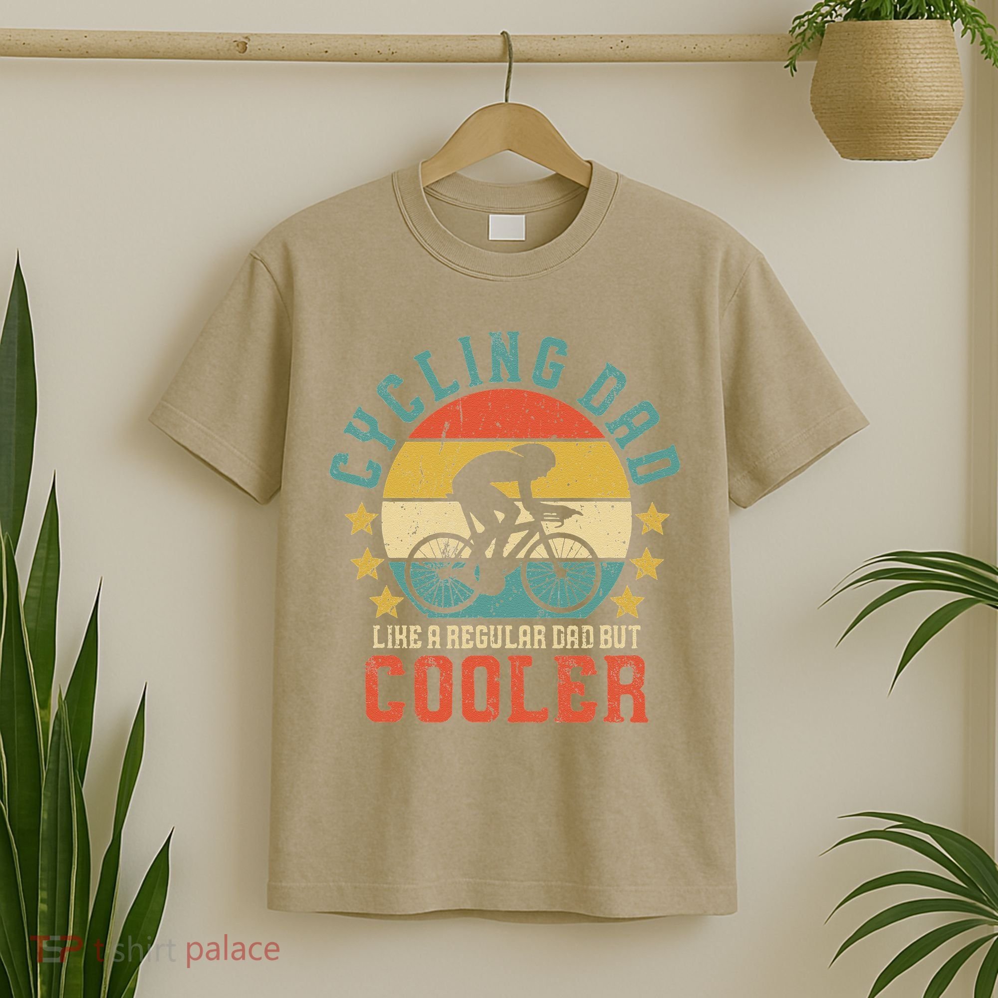 Cycling Dad Bike Rider & Cyclist Fathers Day T-Shirt