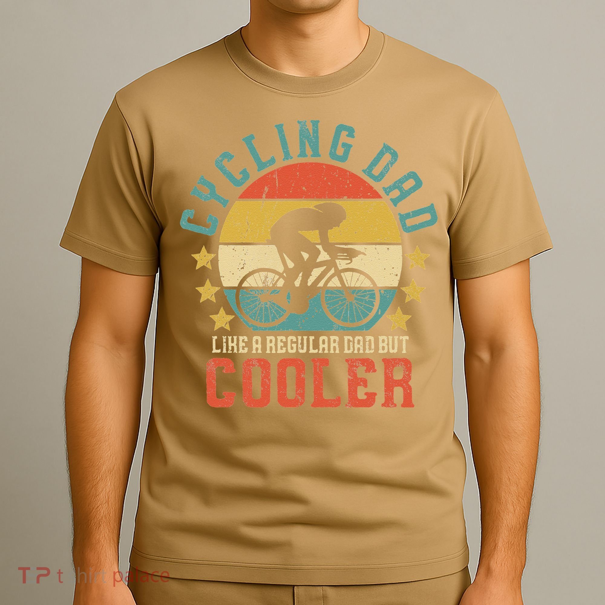 Cycling Dad Bike Rider & Cyclist Fathers Day T-Shirt