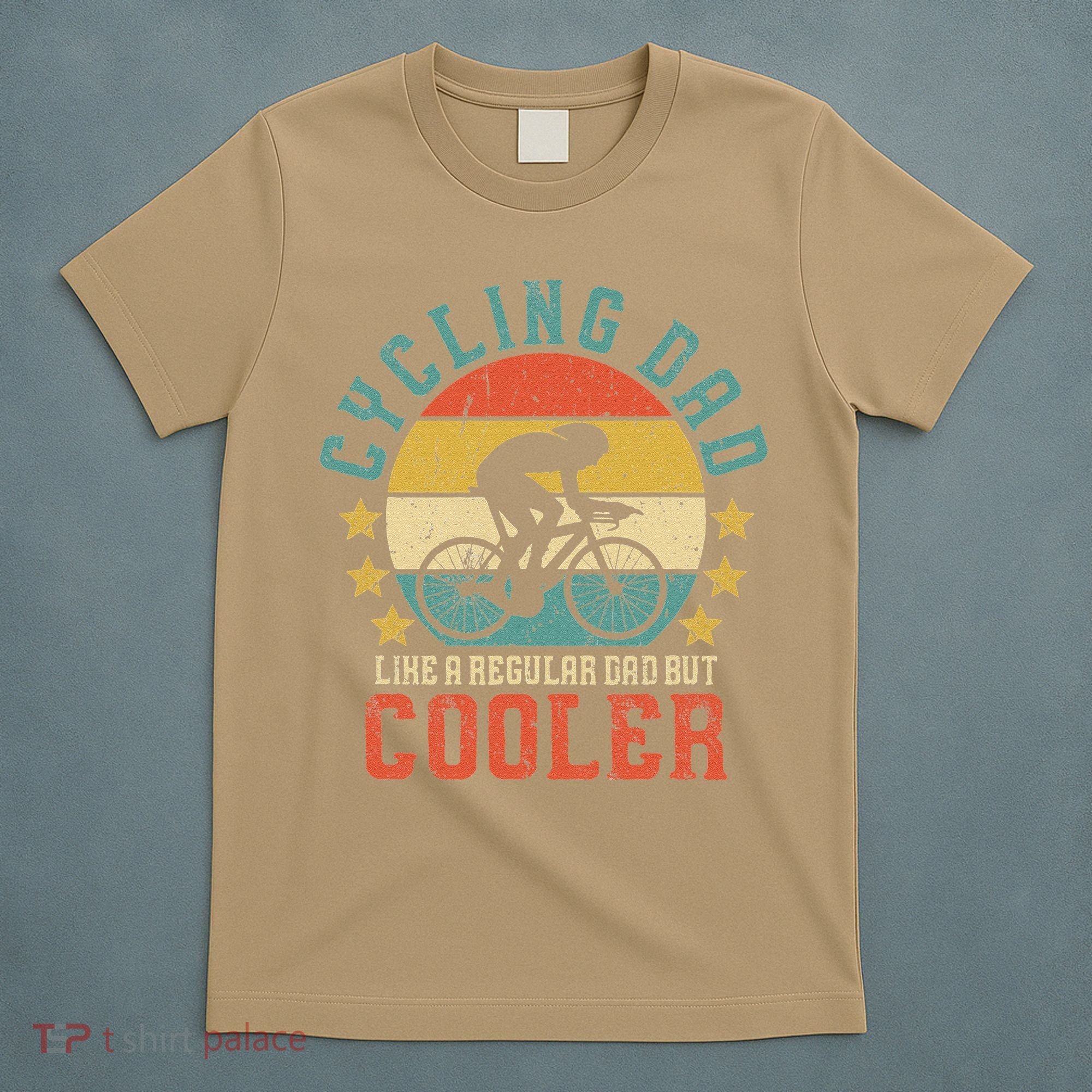 Cycling Dad Bike Rider & Cyclist Fathers Day T-Shirt