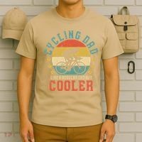 Cycling Dad Bike Rider & Cyclist Fathers Day T-Shirt thumb 6