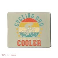Cycling Dad Bike Rider & Cyclist Fathers Day Mousepad thumb 0