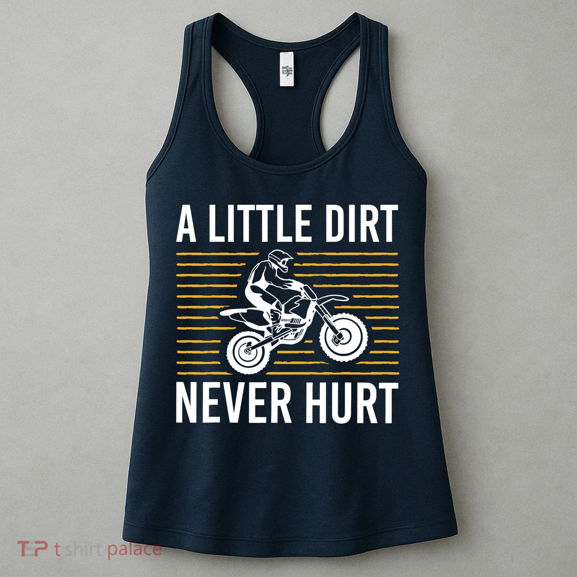 Cool Dirt Bike Art Dirtbike Motorcycle Bike Racing Women's Tank Top