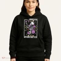 Christian Dry Bones Come To Life Floral Skeleton Hoodie thumb 5